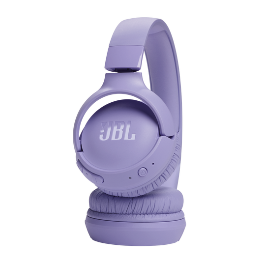 JBL Tune 520BT - Purple - Wireless on-ear headphones - Detailshot 2